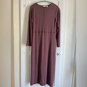 J. Jill Long Sleeve Dress in Rich Brown